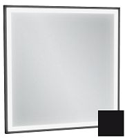 Зеркало Jacob Delafon EB1433-S14 Allure & Silhouette, 60 х 60 см, с подсветкой, рама черный сатин