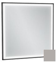 Зеркало Jacob Delafon EB1433-S21 Allure & Silhouette, 60 х 60 см, с подсветкой, рама серый титан сатин