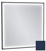Зеркало Jacob Delafon EB1433-S06 Allure & Silhouette, 60 х 60 см, с подсветкой, рама темно-синий сатин