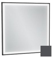 Зеркало Jacob Delafon EB1433-S17 Allure & Silhouette, 60 х 60 см, с подсветкой, рама серый антрацит сатин