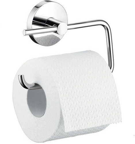 Держатель туалетной бумаги Hansgrohe Logis 40526000 купить недорого в интернет-магазине Керамос