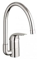 Смеситель Grohe 32752000 Euroeco New для мойки, высокий излив, хром Смеситель Grohe 32752000 Euroeco New для мойки, высокий излив, хром
