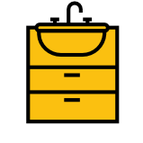 Тумбы с раковиной